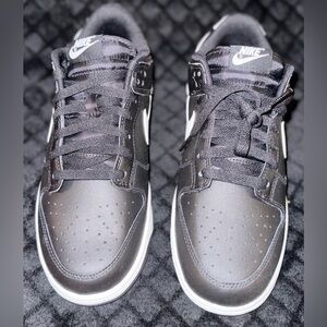 Nike Dunk Low Retro Black and White Sneakers